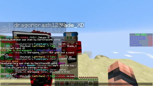 Minecraft Naruto Adventures Server #3: Free For All At Konoha смотреть онлайн