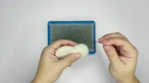 Сухое валяние ёлочной игрушки. Снеговик из шерсти часть 1. Делаем основу