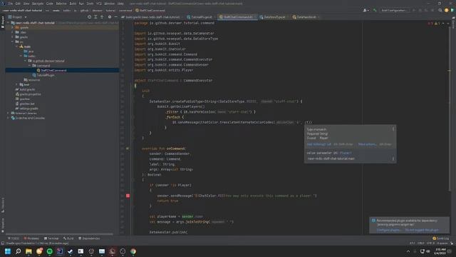 nv6 teaches you how to code in kotlin #1 - basic "staff chat" plugin (redis synchronization) смотреть онлайн