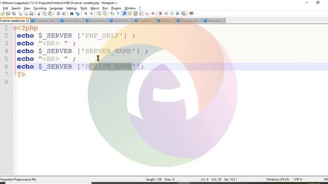 server side scripting using php lab part 3