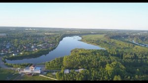 Набережная Грина в г. Киров с высоты птичьего полёта