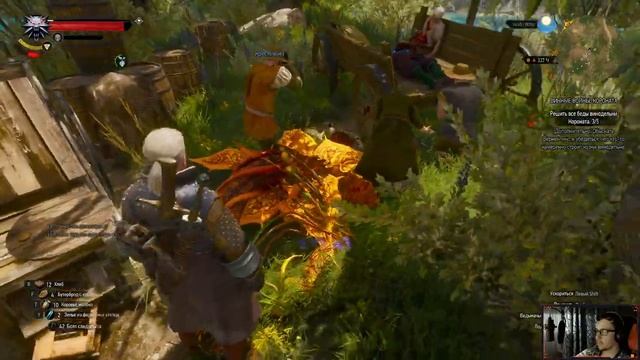Стрим прохождение The Witcher 3 №14 смотреть онлайн