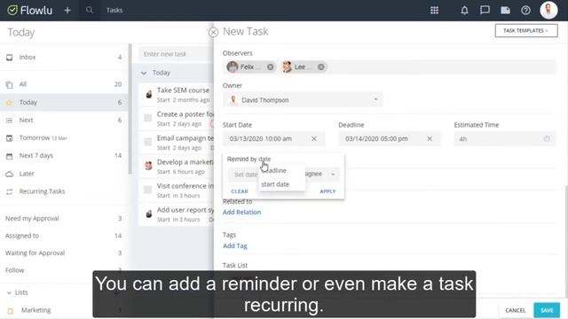 Best Task Management App 2020 - Free Online Task Manager Software смотреть онлайн