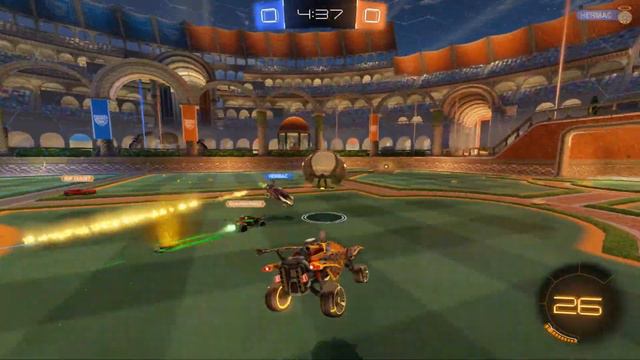 Пробую играть на 1680х1050 в 2на2! | Rocket League смотреть онлайн