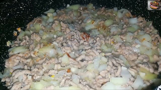 Стручковая фасоль с фаршем. смотреть онлайн