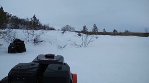 Тофалар 500. 20 л/с. Заезд в крутой подъём.