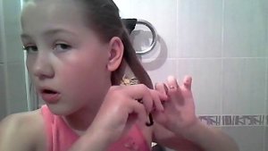 Как убрать чёлку бес заколок