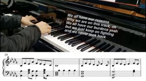 TheFatRat - Rise Up - FREE Piano Sheet Music with Lyrics