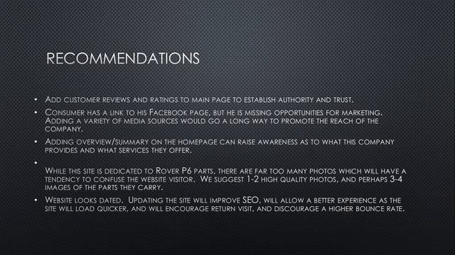 Digital Marketing Small Business Presentation