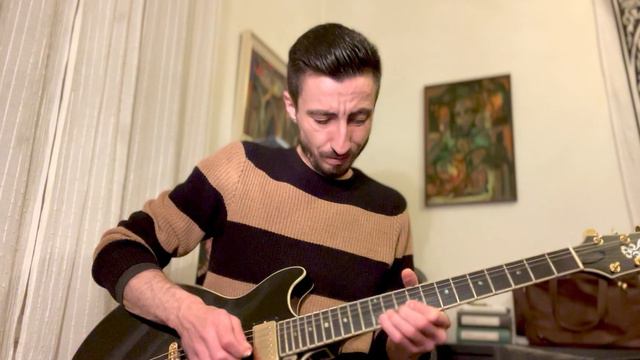 Ibanez Amh90 | Ray Charles | Hard times | Impro | cell cam/mic record смотреть онлайн