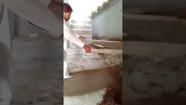 Sifting sand: by mesh for plaster work must watch #construction #subscribe