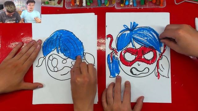 Ой Леди Баг - ЗЛЮКА рисуем Леди Баг с Ваней смотреть онлайн