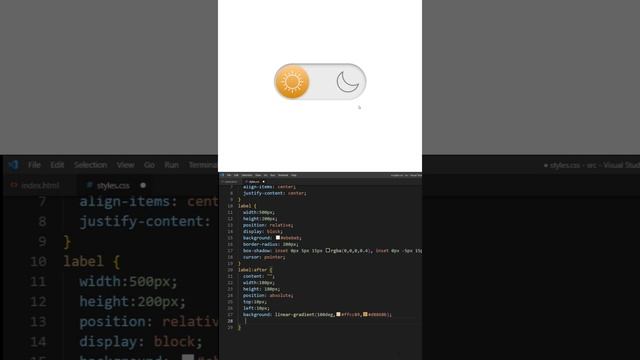#coding #webdevelopment #javascript #code #html #css #programminglanguage #toggleswitch