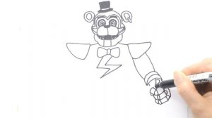 ??How To Draw Glamrock Freddy | FNAF SECURITY Breach