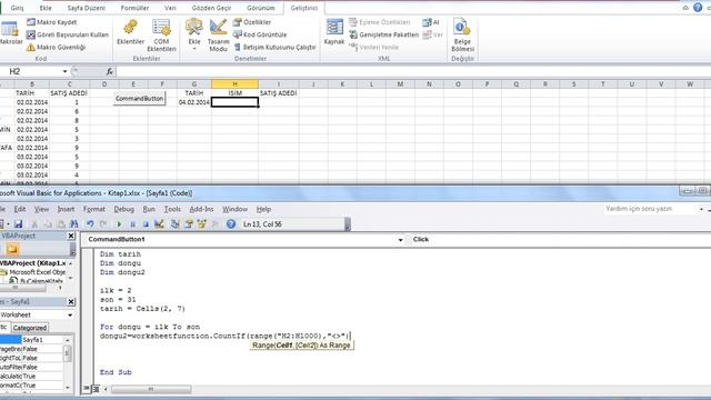 Excel Makro ile Tablo Özetleme смотреть онлайн