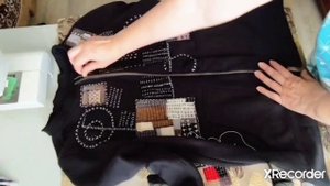 Переделка одежды для начинающих Арт- апгрейд Как я украсила "ленивым боро"