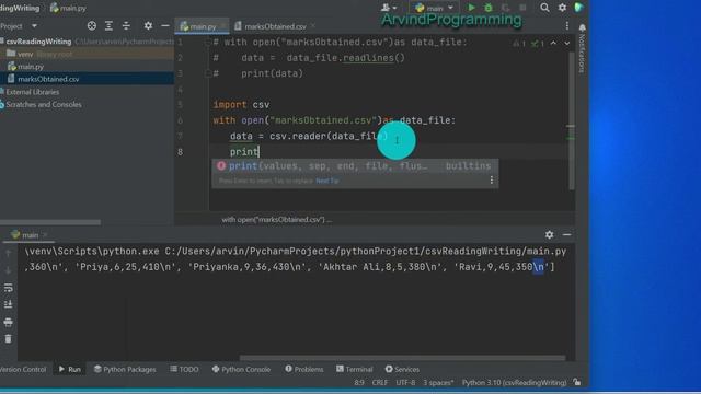 3 ways to read excel file (like csv) using python : python in hindi