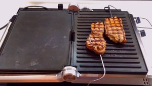 Стейк готовим дома на Bork Grill G802 + Термощуп