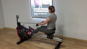 Разминка перед тренировкой в зале / Гребной тренажер