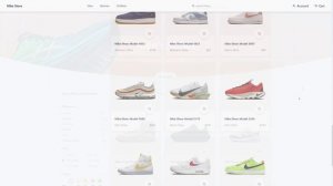 Footwear website | React, Tailwind CSS | Nike store | Shoe Website