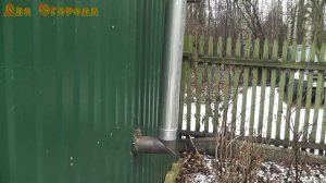 Как встала буржуйка в мастерской//Колпак на дымоход