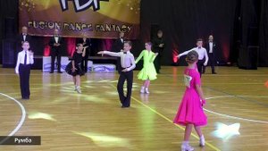 Дети-2 Соло, La (D) ча-ча-ча, самба, румба, #джайв - Fusion Dance Fantasy 2022 (Минск) бальные танц