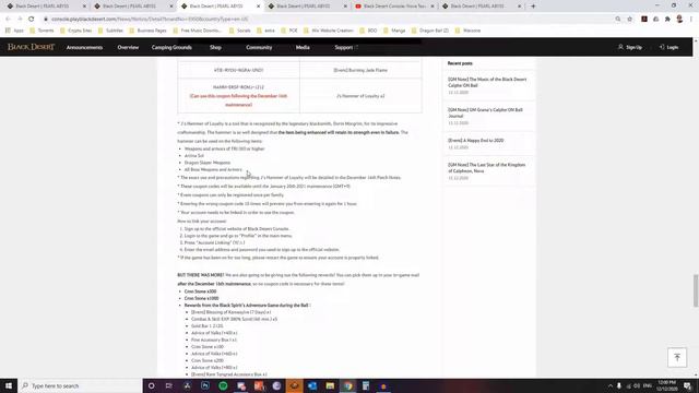 Black Desert Console - NEW CLASS - CALPHEON BALL RECAP