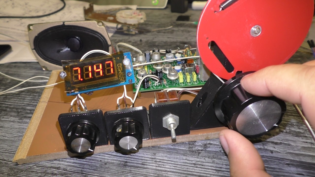 Работа приемника на германиевых транзисторах US5MSQ смотреть онлайн