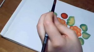 Роспись, Урало-сибирская 2, двойной мазок, irishkalia