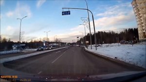 Видеорегистратор Navitel R33. Пример записи