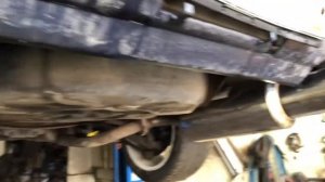 Тюнингованный прямоточный выхлоп Jasma classy на Toyota aristo jzs-147