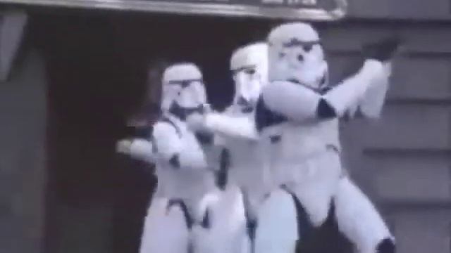 STARWARS TROOPER DANCING - Звездный воин танцует