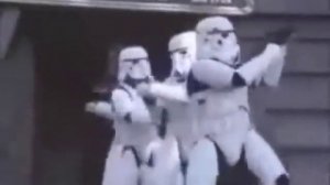 STARWARS TROOPER DANCING - Звездный воин танцует