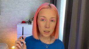 Самые простые стрелки для нависшего века || мой розовый макияж || pink makeup