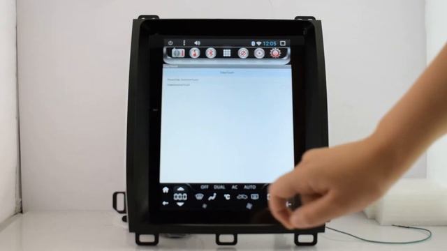 Kirinavi tesla style Vertical screen android 9.0 10.4" car dvd for lexus gx470 car gps navigation смотреть онлайн