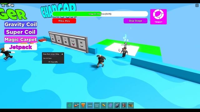 Roblox Easy Stud Jumps Obby Script - Get All Gear смотреть онлайн