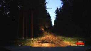 Дорога к озеру Лампиярви Часть 1