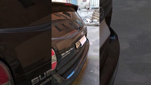 Не открывается электро привод багажника Субару форестер 4 решение проблеммы смотреть онлайн