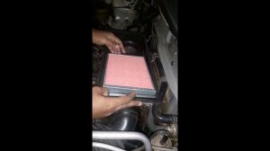 how to change nissan sunny fb14 car air filter at home_ sunny car air filter change. 1400 - 2500LKR