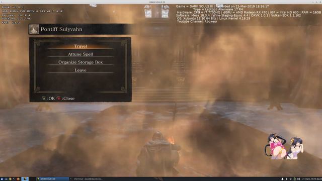 DS3 on Linux: Kill Pontiff Sulyvahn, Go to Anor Londo, Upgrade Estus Flask 14 +9 смотреть онлайн