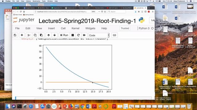PGE310 Spring2019 Lecture5 RootFinding BisectionMethod 2019 03 25