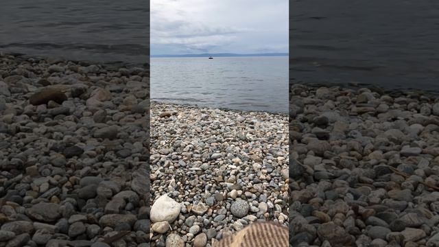 View of Lake Baikal.