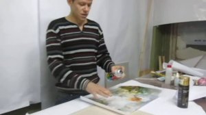 Цифровая роспись для улицы и интерьера MolenArt™ # 01 Холодная Деколь 3D Plasma.