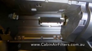 Toyota Kluger Cabin air filter install 2007 to 2020 .Australian made carbon cabin air filter