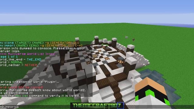 Minecraft Bukkit Plugin - Multiverse Core - Tutoriel FR смотреть онлайн