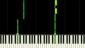 SONIC X ENDING THEME - EASY Piano Tutorial