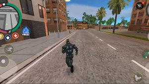 Лёнчик играл в игру Rope Hero: Vice Town