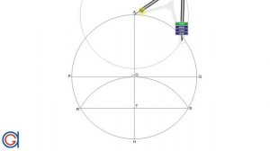 How to divide a circle into 14 equal parts
