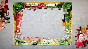 Angry Birds Puzzle Game Clementoni Ravensburger Rompecabezas de Jigsaw Puzzles Kids Toys quebra cab