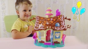 ★ My Little Pony Пряничный Домик распаковываем и складываем Unpacking Gingerbread House set